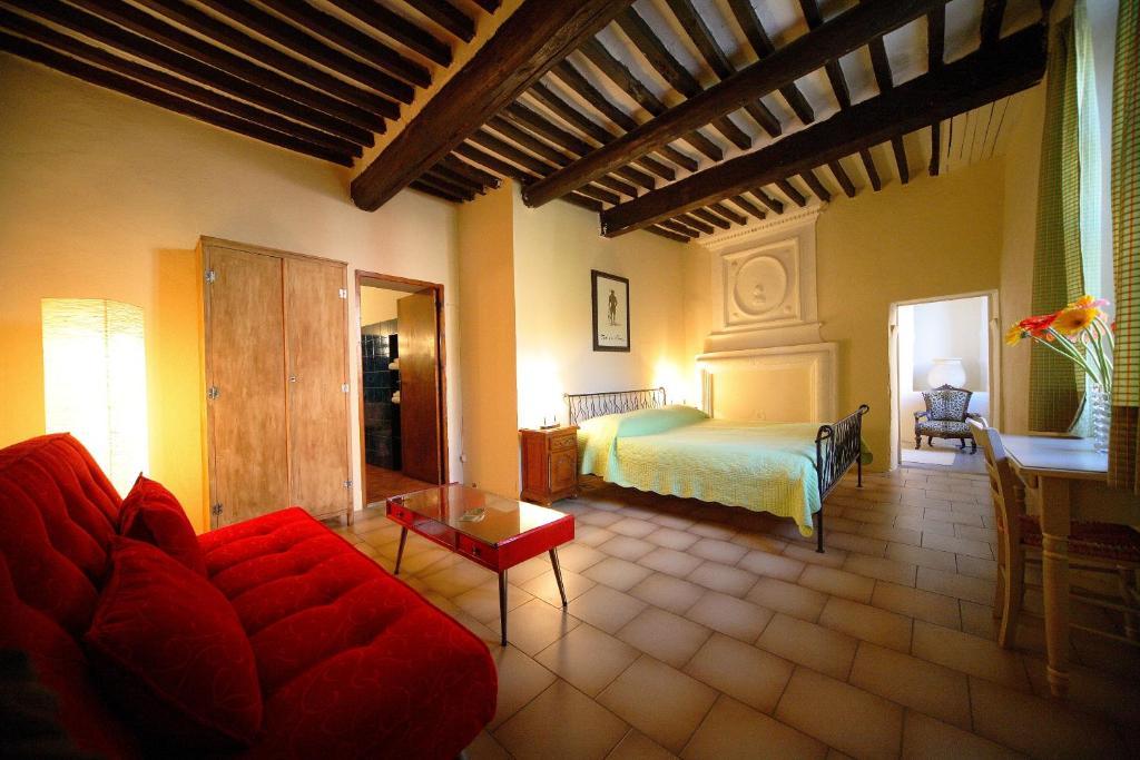 Belle De Nuit Bed and Breakfast Oppède Δωμάτιο φωτογραφία